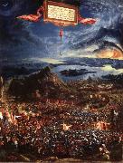 Albrecht Altdorfer Victory of Alexander over Darius,King of the Persians China oil painting reproduction